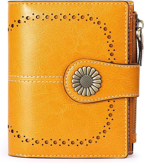 Compact Women Wallet RFID-Equipped